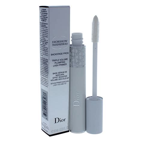 dior triple volume plumping lash primer|dior christianshow maximizer lashes.